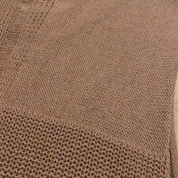 Black tape knit top. - Picture 5 of 5